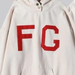 Sudadera con capucha ESSENTIALS FG blanca