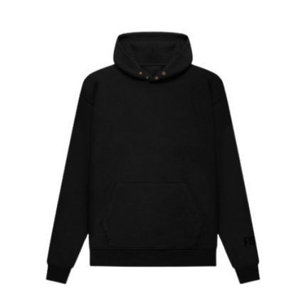 Sudadera con capucha negra Fear of God Essentials FG7C