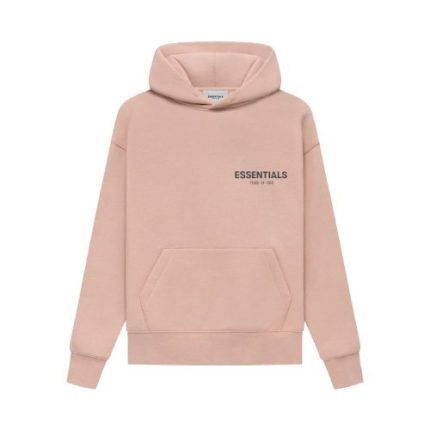 Sudadera con capucha Essentials Fear of God en color rosa
