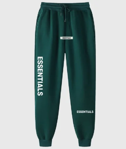 Pantalones deportivos verdes Fear of God Essentials
