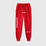 Pantalón deportivo rojo Fear of God Essentials