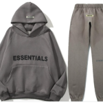 Fear of God Essentials Sudadera con capucha Chándal gris