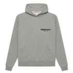 Sudadera con capucha Essentials Fear of God color avena gris