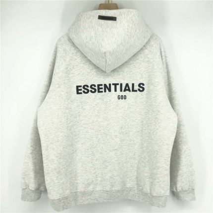 Sudadera con capucha Essentials Fleeces Thick Light en gris