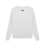 Essentials Overlapped White Sweater - Imagen 2