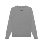 Essentials Overlapped Sweater Gray - Imagen 2