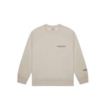Essentials Taupe Sweatshirt Cotton