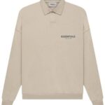 Fear of God ESSENTIALS Long Sweatshirt Sleeve Polo